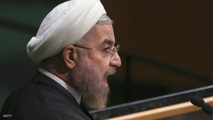 NEW YORK, NY - SEPTEMBER 25: Iranian President Hassan Rouhani addresses the 69th session of the United Nations General Assembly on September 25, 2014 in New York City. The annual event brings political leaders from around the globe together to report on issues, meet and look for solutions. (Photo by John Moore/Getty Images)