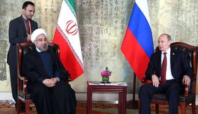 الرئيسان الايراني والروسي